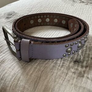We The Free Lavender Studded Belt